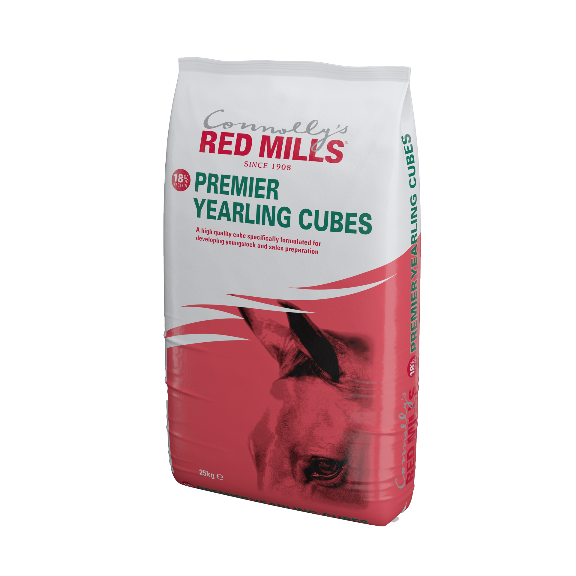 RED MILLS 18% Premier Yearling Cubes